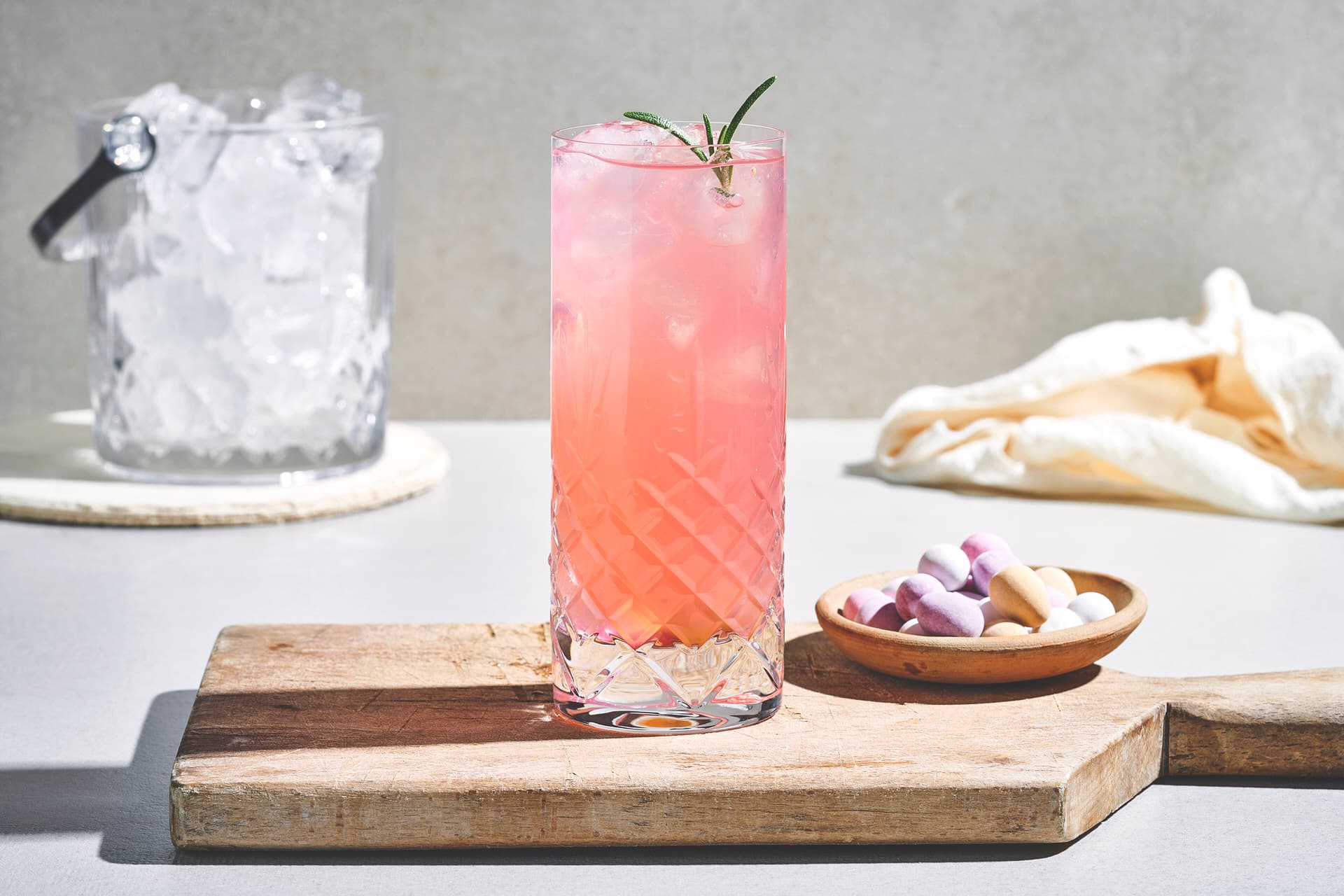 Rabarbra spritz med prosecco