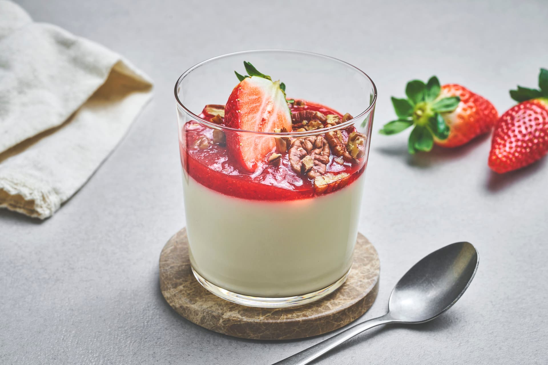 Panna cotta med vanilje