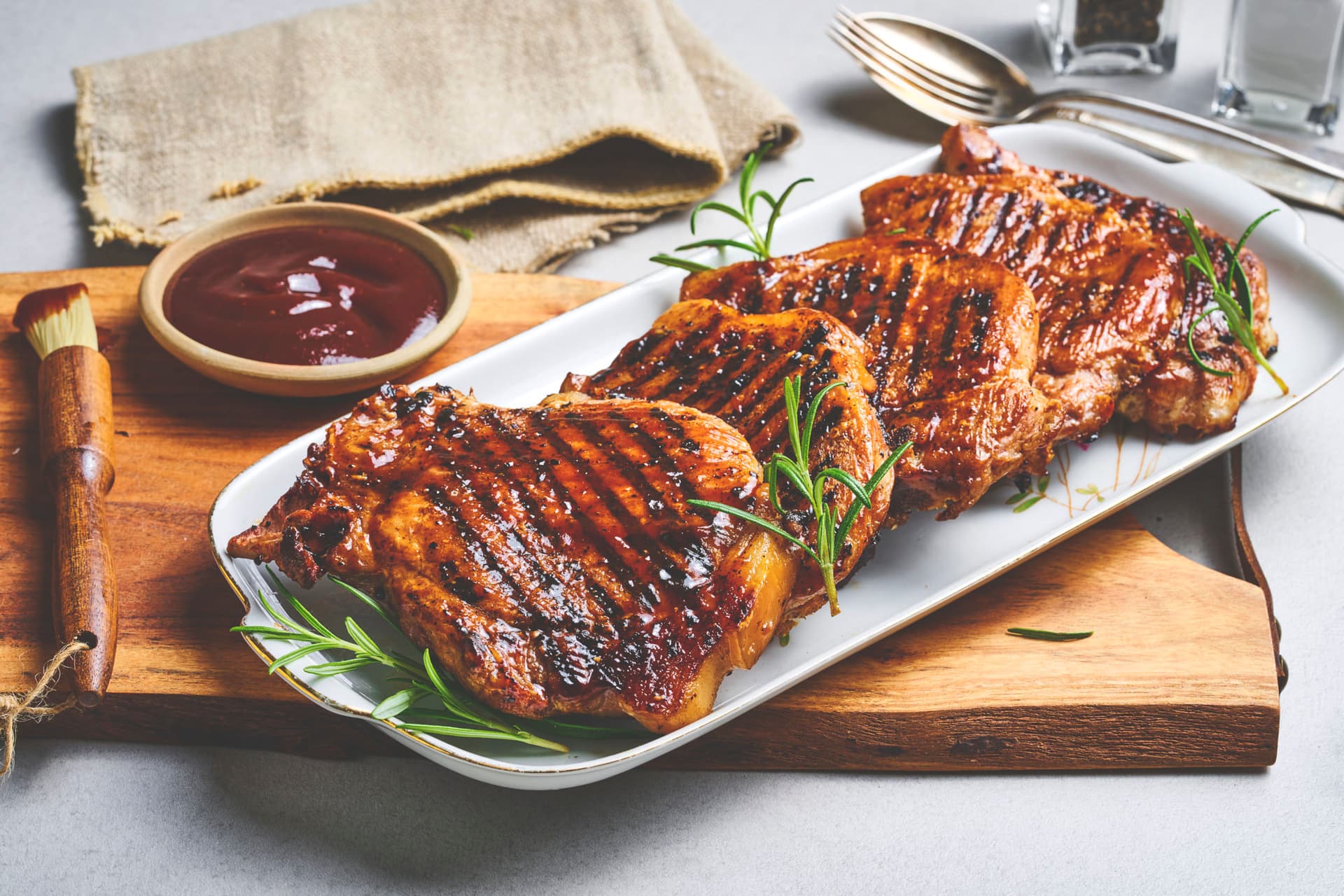 BBQ sommerkoteletter